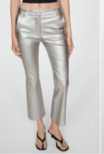 Pantalón flare metalizado por 3.99€