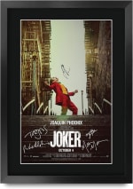 HWC Trading Joker The Cast (A3 enmarcado) por 18,99€ en Amazon