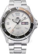 'Orient ''Mako-3'' Japanese Automatic/Hand-Winding 200m Diver Style Watch, Ivory - So