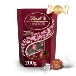 Lindt LINDOR Dubbele Chocolade bonbons 200g voor €3 bij Lindt