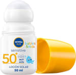 NIVEA SUN Babies & Kids Sensitive Roll-on FP 50+ 2 unidades por 11,17€