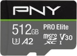 PNY PRO Elite microSDXC 512GB voor €50,23 bij Amazon