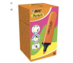 Marcador Fluorescente BIC Highlighter Flat Neón Naranja (Caja 12 unidades) por 10,99€