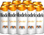 Cerveza Modelo Especial 12 latones de 710 ml por $390 en Amazon
