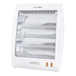 Estufa Eléctrica Kioto GR25-EC800 Blanco Rebaja Internet $8.990 solo en abc, cl