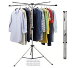 Tendedero vertical plegable Fureinstore de acero inoxidable por 22,19€