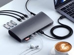 Satechi 12-in-1 Thunderbolt 4 Dock ST-UCT4DM-EU voor €129,95 bij iBOOD