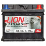 Lion 063 Car Battery (3-Year Guarantee) – £35.33 with Code