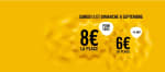 Place de cinéma à 8€ les 5 et 6 septembre chez Pathé