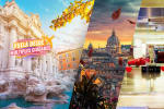 Roma 2 noches Vuelos directos + Hotel 3* con desayuno por solo 110€