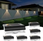 AGOTD Lampes solaires extérieures (lot de 6) pour 12,91€ chez Amazon
