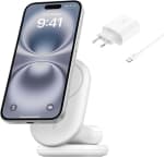 Belkin BoostCharge Socle de Recharge 2-en-1 aimanté à 24,99€