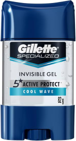 Gillette Clear Gel Cool Wave (82 g) por $53 en Amazon