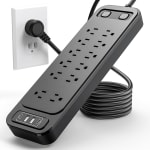 KIROGILY Multicontacto Regleta 16 en 1 por $229.08 en Amazon
