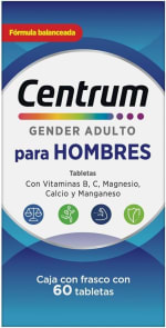 Centrum Multivitamínico Hombre 60 tabletas por $200 | Amazon
