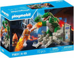 PLAYMOBIL - Heroes: Hero Battle Against Giant Lizard voor €37,31 bij Amazon