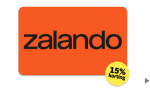 15% korting op een Zalando cadeaukaart