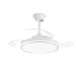 MORAIRA narvi 7285 wh ventilador de techo color blanco con 3 palas retráctiles