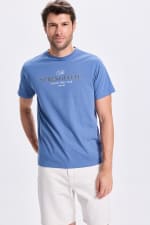 Camiseta Estampada Springfield para Hombre por 5.59€