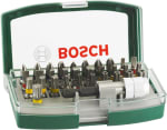 Bosch Schroefbitset Promoline 32-delig voor €4,82 met Amazon prime