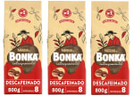 3 x Bonka Café Grano Descafeinado 500 g por 19.96€
