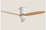 Ventilateur de plafond silencieux Efectoled DC avec lumière intégrée à 89,57€