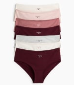 Pack de 7 panties hipster H&M de algodón orgánico por $339
