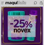 -25% de Descuento en Novex desde Maquillalia