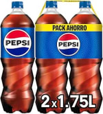 6 botellas Pepsi 1.75L Refresco de Cola Bipack 1.75l por 5,55€