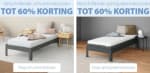 Tot 60% korting op geselecteerde matrassen bij Jysk