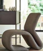 Silla GULDBJERG tela arena oscuro por 100€