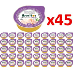 Iberitos Crema de Pavo 45 x 23 g (Total 1,035 kg) Sin Gluten por 5.99€