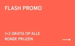 1+2 gratis op alle ronde prijzen bij Veritas