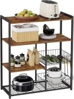 VASAGLE Estantería de Cocina DACEY KKS96X (80x35x94 cm) por 44,99€ en Amazon