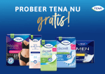Probeer TENA nu gratis met cashback