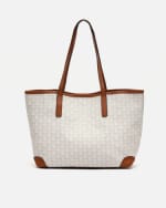 Bolso shopper con bolsa interior y estampado monogram por 18€