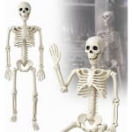 Esqueleto de Halloween de 36 pulgadas (90 cm) por $299 en Amazon