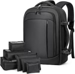Mochila Viaje Cabina Avión 40x20x25 con 6 Bolsas Organizadoras por 22.79€