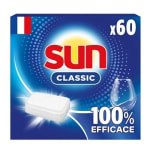 Tablettes lave-vaisselle Sun Classic (x60) pour 4,06€ chez E.Leclerc DRIVE