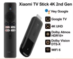 Xiaomi TV Stick 4K 2nd Gen, Google TV, WiFi 6 por 32.78€