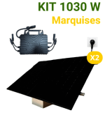 Kit solaire Plug&Play 1030W (2 × DMEGC 515W + SOSSEN 1000W) pour 297€