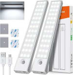 Under Cabinet Kitchen Lights, 2PCs 78 LED Cupboard Light 6500K - Sold by FHY20 / FBA