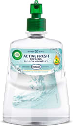 2 botes Air Wick Active Fresh Spray Automático (recambio 228 ml) por 5.81€ en Amazon