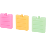 3 Acumuladores de frío varios colores por solo 0.62€