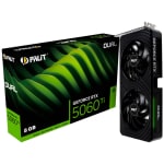 Tarjeta Gráfica Palit GeForce RTX 5060 Ti Dual 8GB GDDR7 DLSS4 por 369.95€