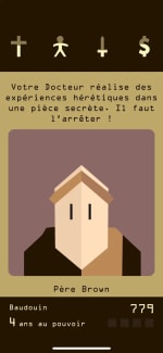 Reigns pour 0,99€ chez Apple