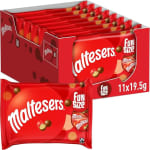 Shop the Maltesers Milk Chocolate & Honeycomb Fun Size Candy Bags, 11 x 19.5g
