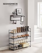 SONGMICS schoenenrek met 4 niveaus voor €14,39 bij Amazon
