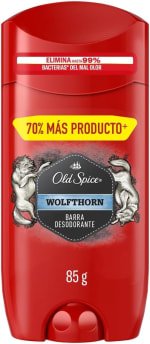 Old Spice Desodorante en barra Wolfthorn Mega Barra 85g por $58 en Amazon