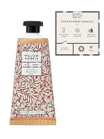 William Morris Hand Cream 50ml, with Shea Butter, Cedarwood, Vegan & Cruelty Friendly